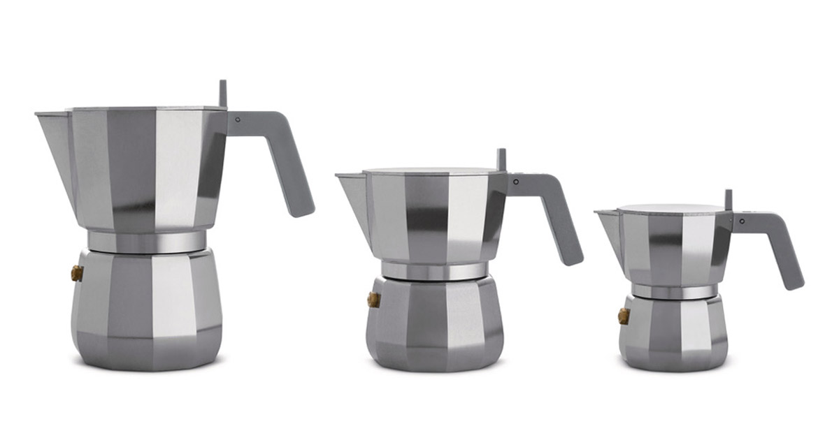 david chipperfield designs the new moka coffee maker for alessi