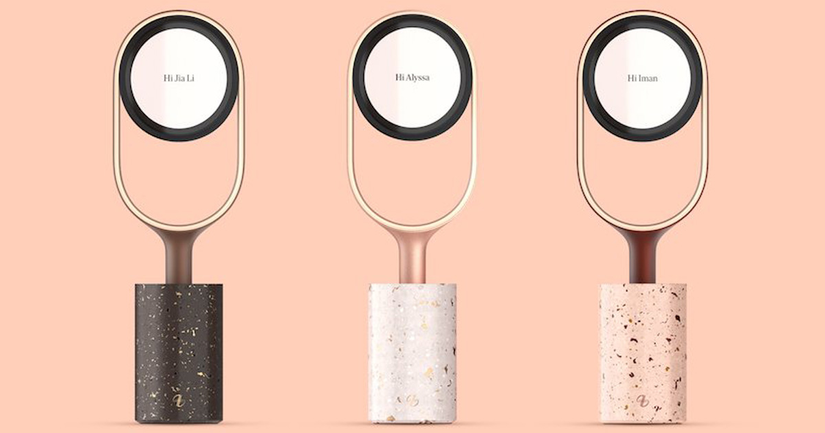 seymourpowell’s smart makeup printer allows users to recreate beauty