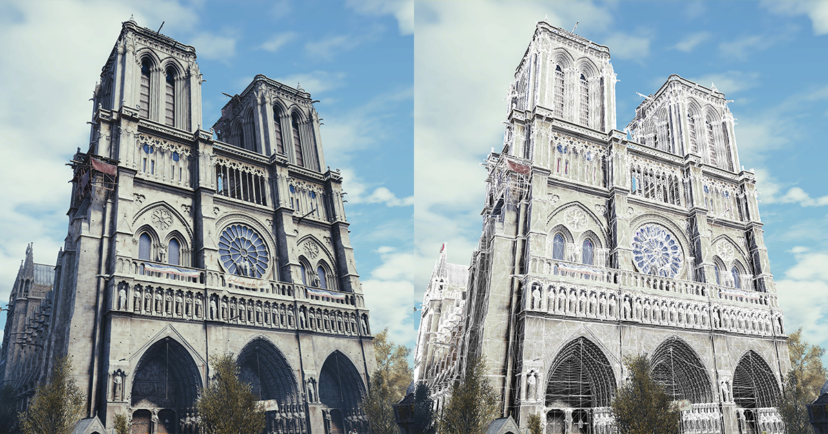 comment les jeux vidéo peuvent aider à reconstruire la cathédrale notre-dame