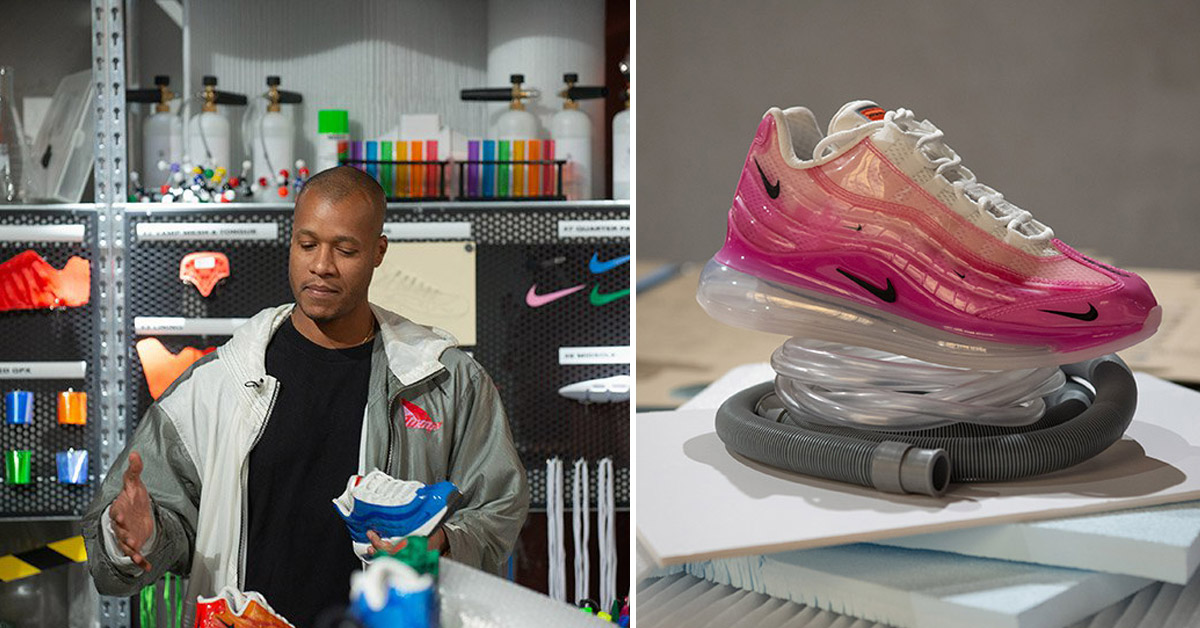 To deal with To tell the truth etiquette heron preston debuts NIKE air max 720/95 in milan with customizing workshop