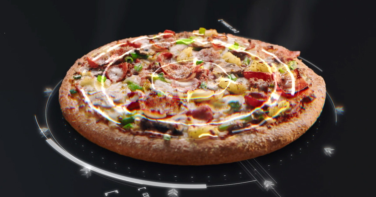 domino's AIpowered scanner makes sure each delivery pizza is perfect