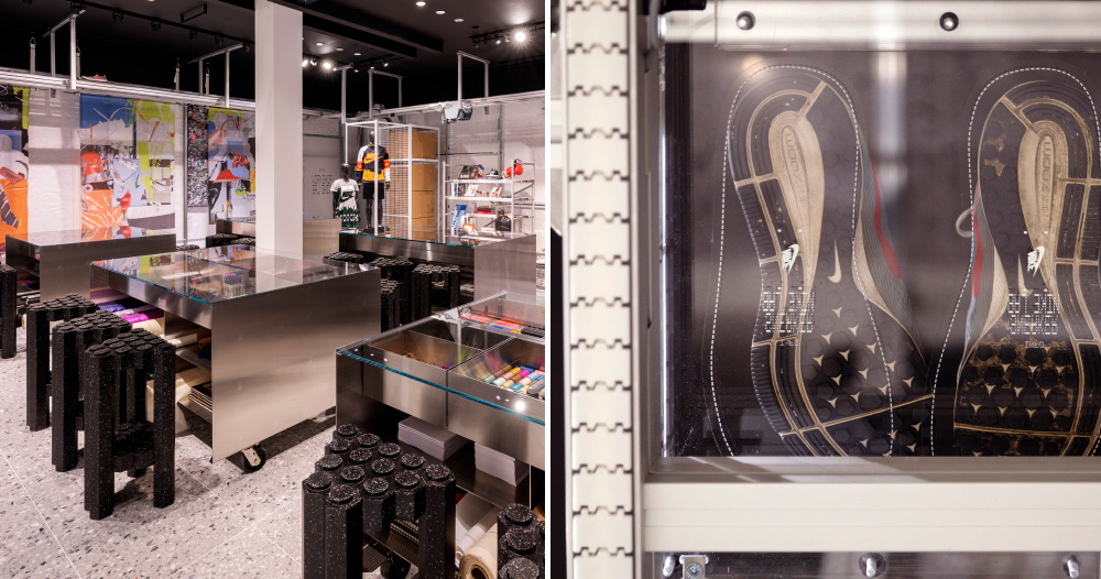inside the virgil abloh-stewarded NikeLab chicago re-creation center