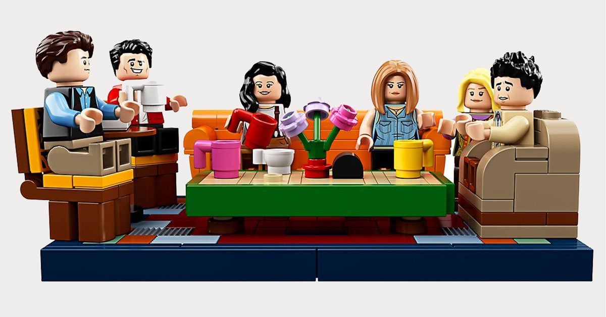 LEGO launches 'central set on of friends TV show