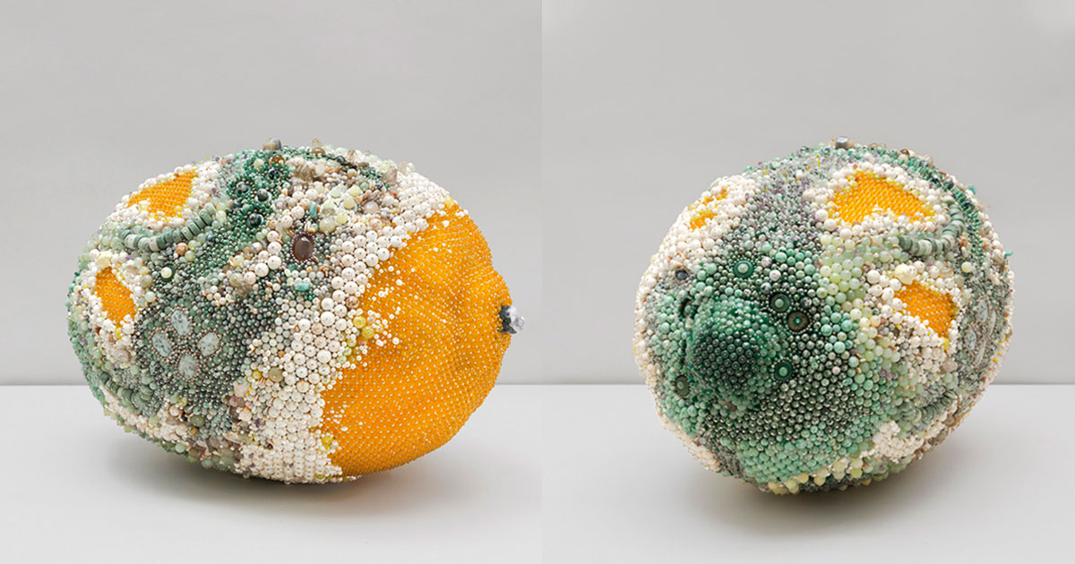 Kathleen Ryan ‘green-eyed monster’, 2019, image courtesy of françois ghebaly