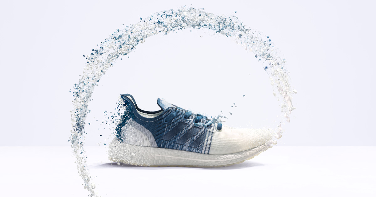 Alperne Skinnende fordøjelse adidas reveals second generation 100% recyclable running sneaker