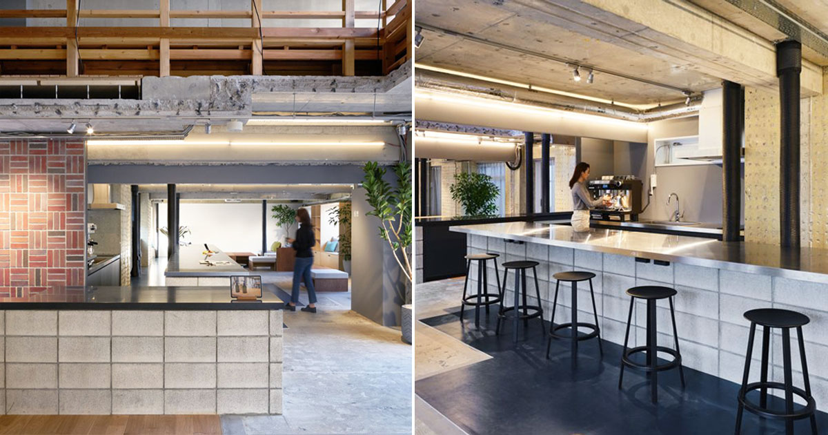 TORAFU architects' 'basecamp tokyo' combines office and co-living space