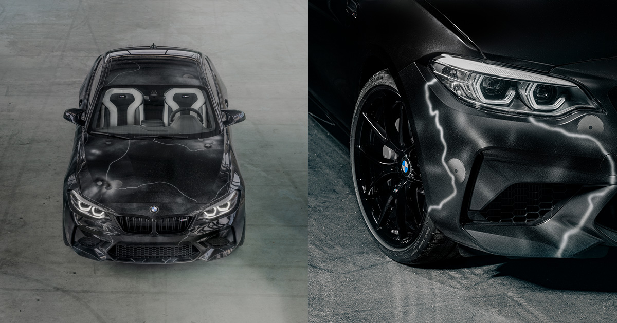 futura 2000 reveals hand-painted BMW M2 during frieze LA 2020