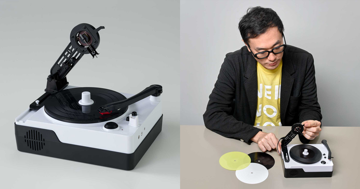 yuri suzuki's easy record maker lets you cut your own vinyls