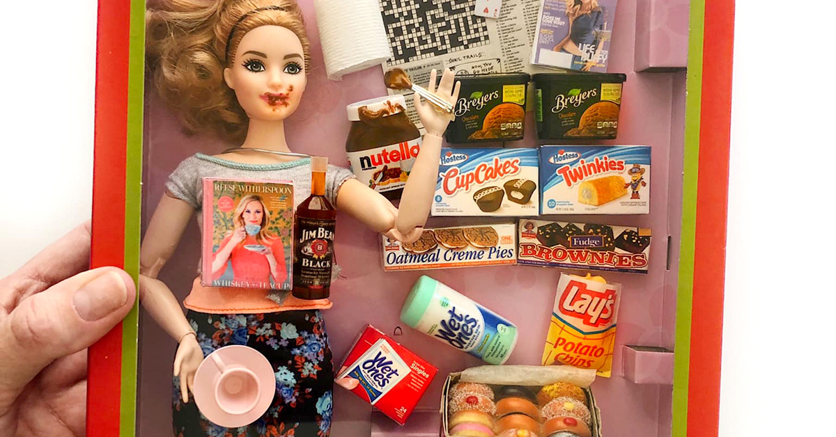grandma gets real creates relatable quarantine barbie starter packs