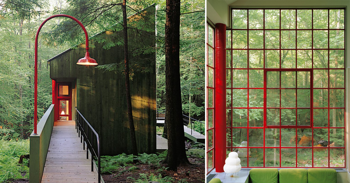 bohlin cywinski jackson's forest house — the firm's first to receive