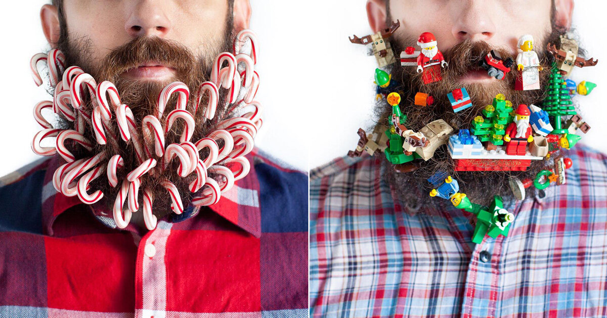 'will it beard' festive decoration ideas for quarantine beards during