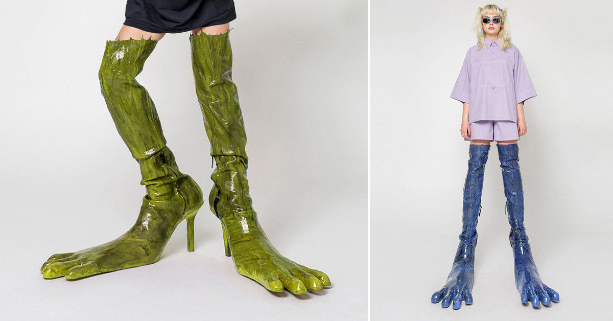 AVAVAV unveils four-toed monstrous boots made from leftover luxury scraps