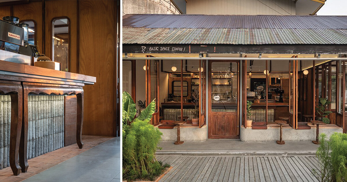 bodinchapa architects renovates basic space coffee in thailand