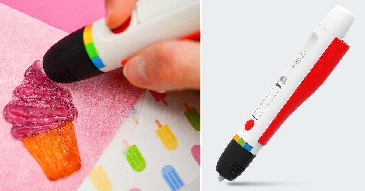 polaroid 3D printing pen lets you draw actual edible candy
