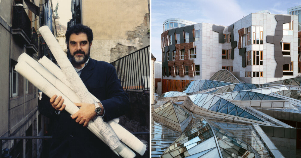 enric miralles barcelona celebrates the architect's life and work