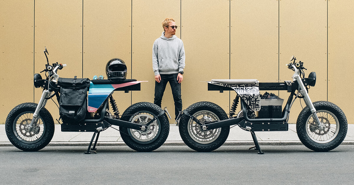 hookie co crafts custom art, antinspired CAKE ösa electric bike