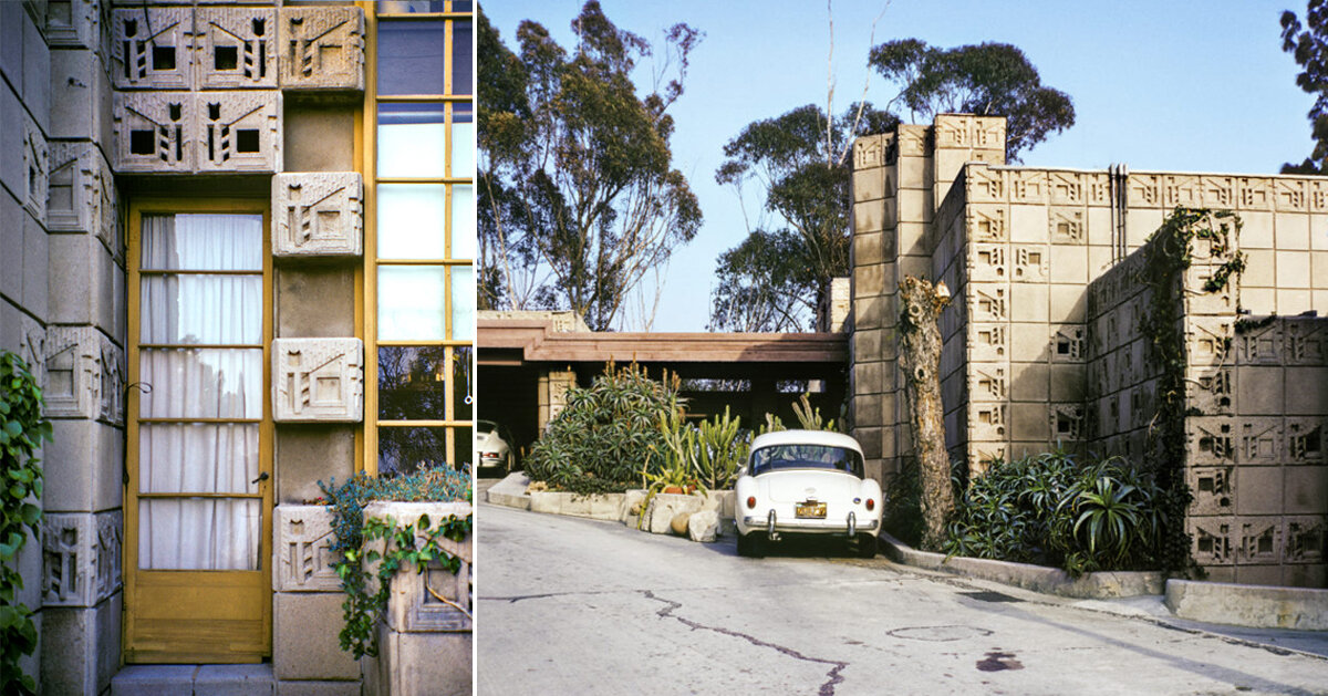 frank lloyd wright's freeman house in los angeles is on sale for 4.25