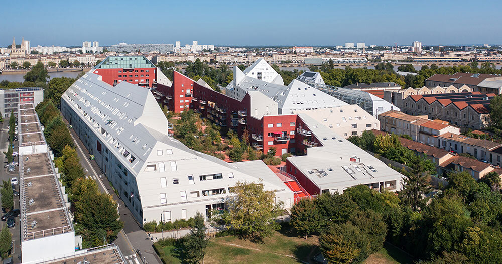 MVRDV introduces vibrant social housing 'ilot queyries' to bordeaux