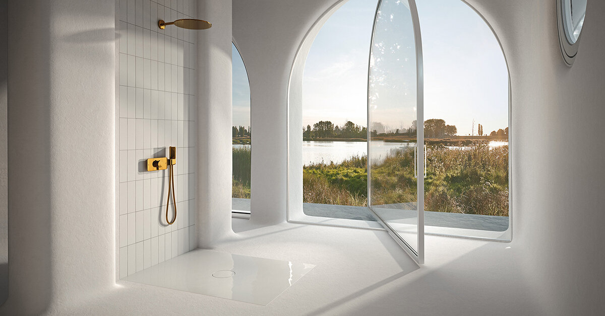 betteair creates borderless bathrooms with first floorlevel shower tile