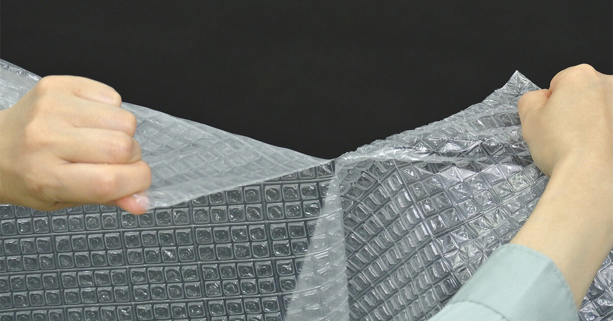 spa spa, the squared bubble wrap, wins GOOD DESIGN award 2021