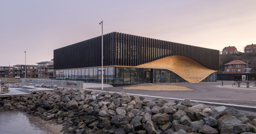 3XN honors denmark's ship-building heritage with its convex