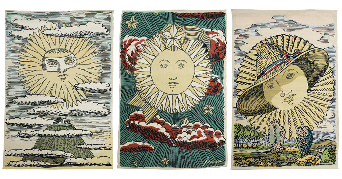 その他 fornasetti fornasetti presents 13 sun-inspired tapestries at NOMAD st moritz
