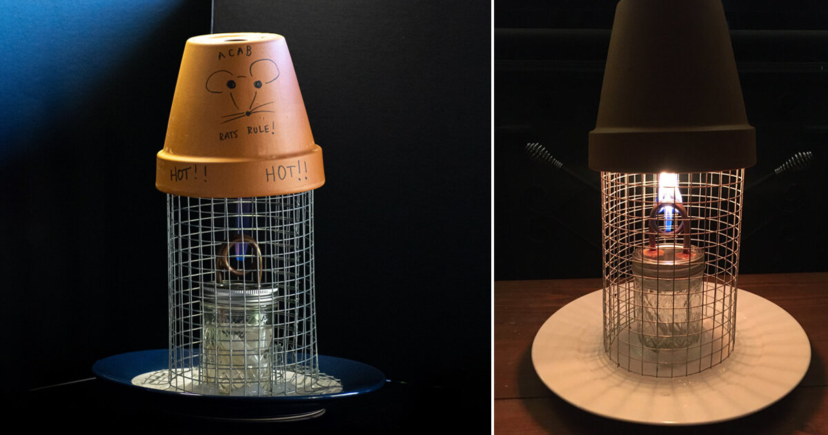 these tentsafe DIY heaters for unhoused people cost just 7 to build