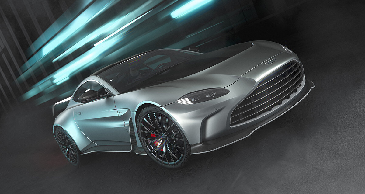 aston martin unveils the already sold-out V12 vantage
