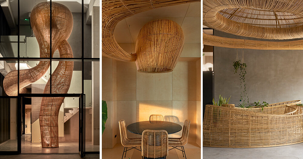 enter projects gives facelift to belgium factory with fluid rattan