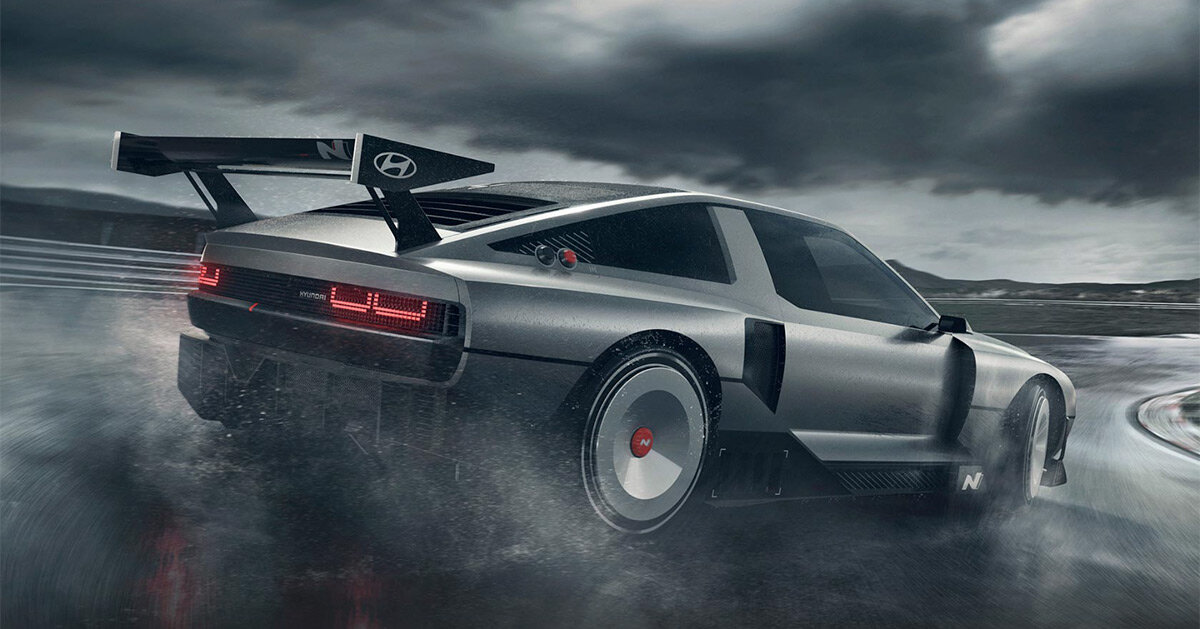 hyundai unveils latest 'N vision 74' rolling lab concept with cyberpunk ...