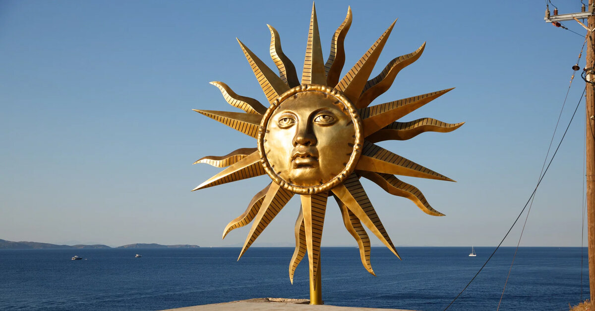 jeff koons transforms DESTE's project space in hydra into a