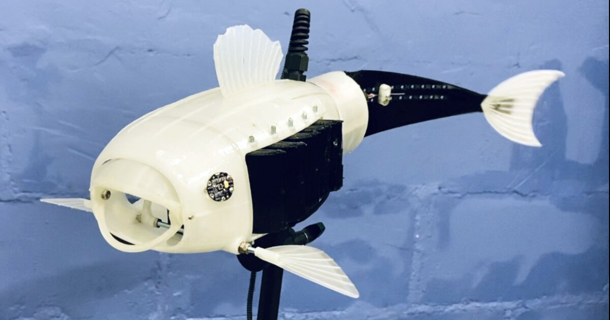 Robotic fish designed to protect real ones from pollution, Imperial News