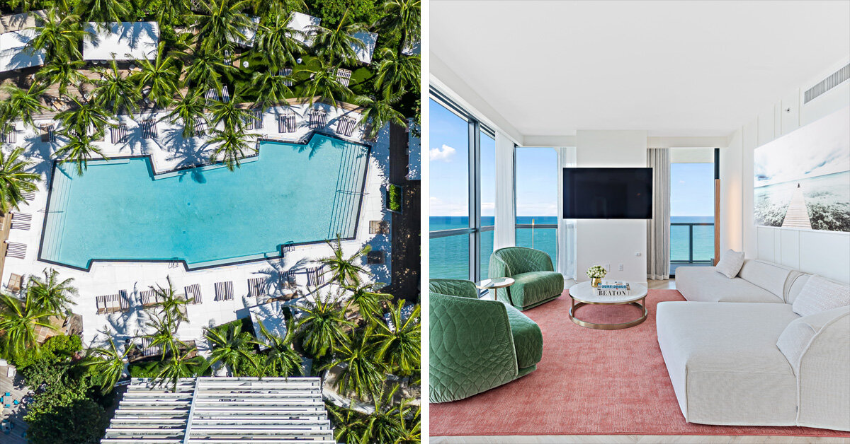 W south beach hotel cultural retreat on miami’s art deco collins avenue