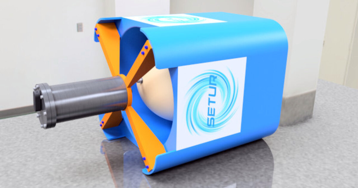 hydraulic turbine 'SETUR' generates electricity without blades