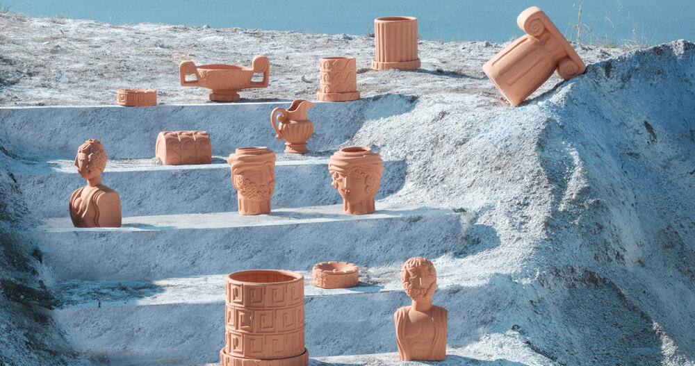 antonio aricò and seletti debut terracotta collection at maison&objet
