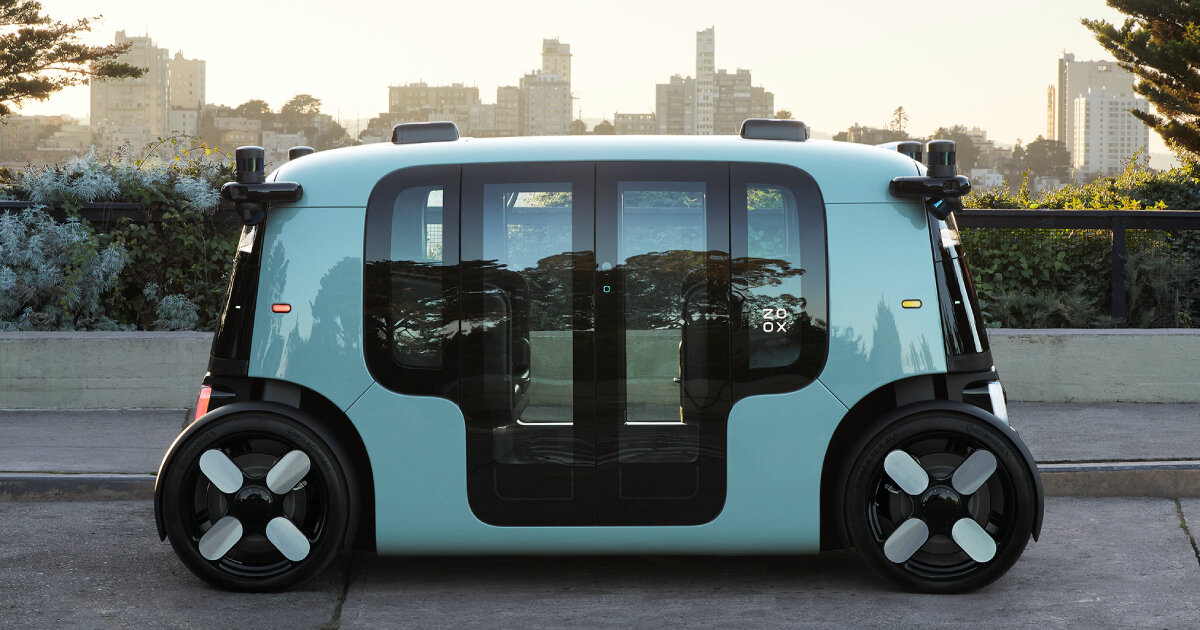 amazon's autonomous robotaxi 'zoox' legally drives on open roads for