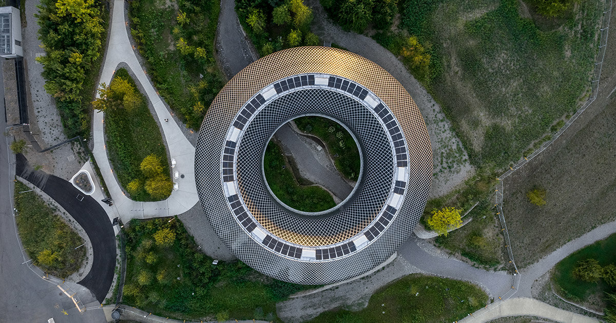 michele de lucchi + AMDL circle wrap novartis center with self