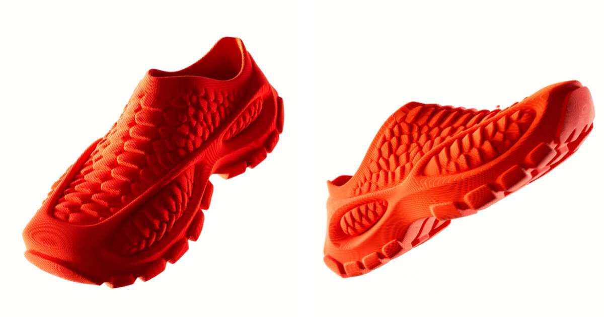 washable 3D-printed shoes by zellerfeld can be broken down and remade again