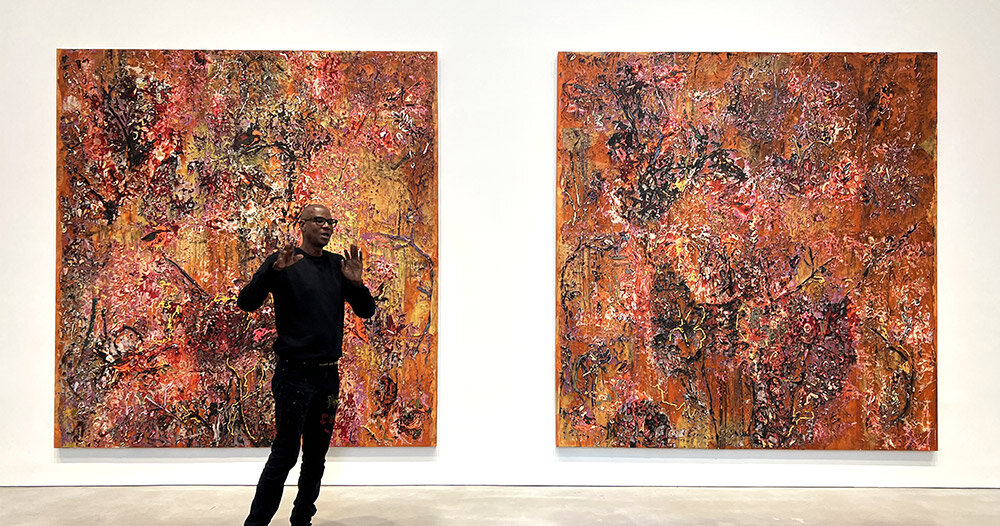 mark bradford opens solo exhibition in new york at hauser + wirth