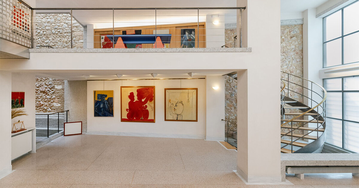 step inside the vibrant museum of greek contemporary artist alekos fassianos in athens
