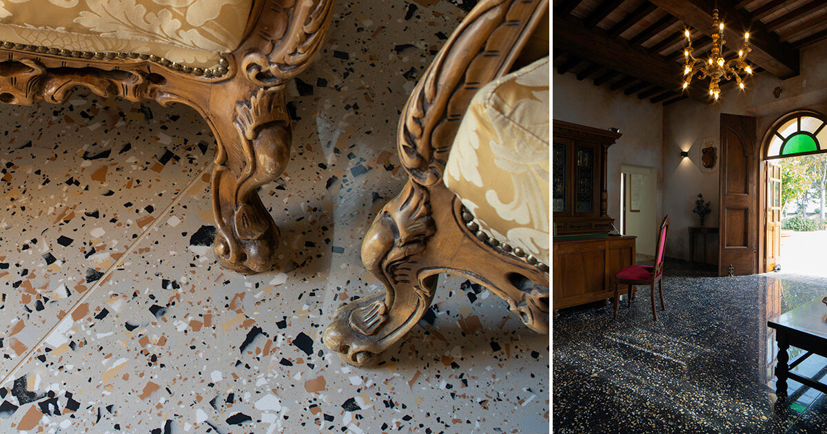 FMG flourishes renovated interior of historical villa in modena