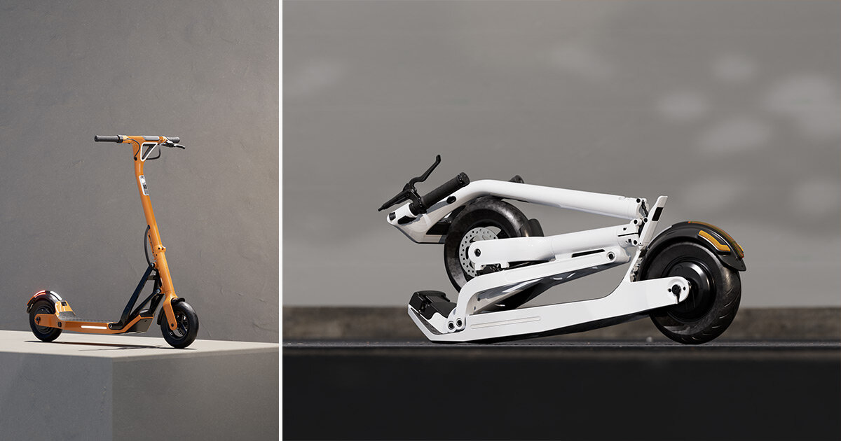 LAVOIE's series 1 e-scooter unfolds like origami with safety, stability & style - Vimarsana News