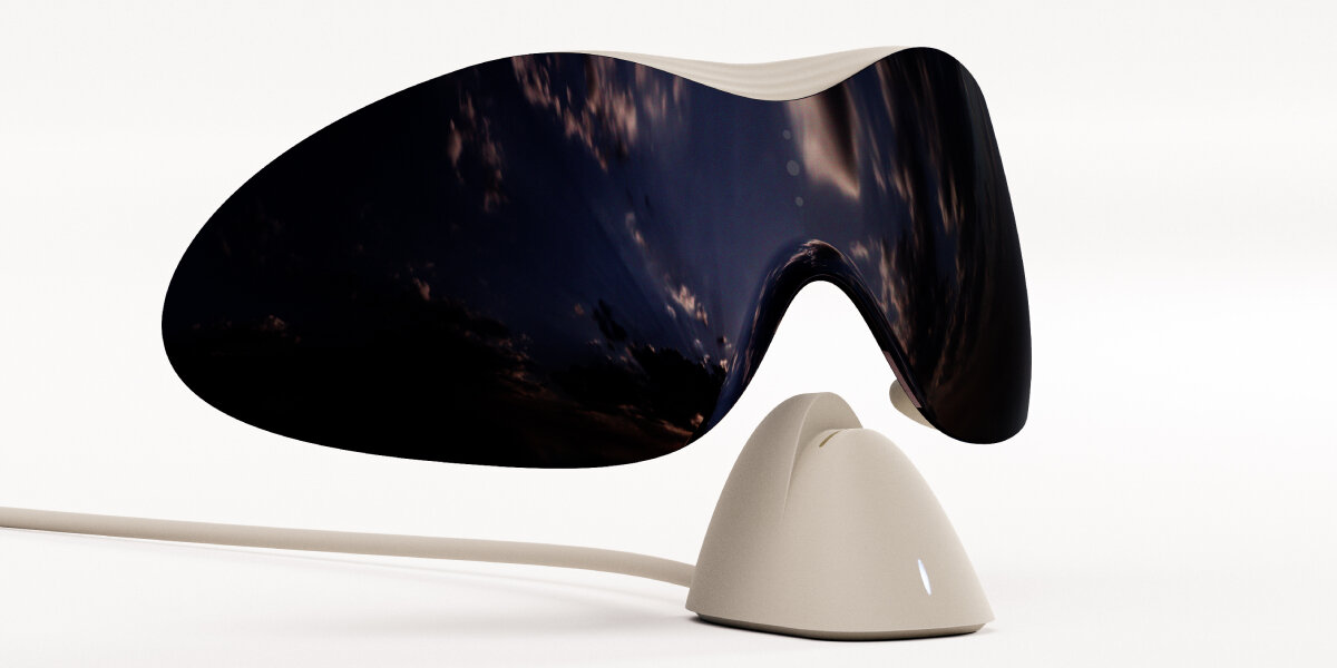 morrama creates wearable mixedreality glasses that flash apps & person