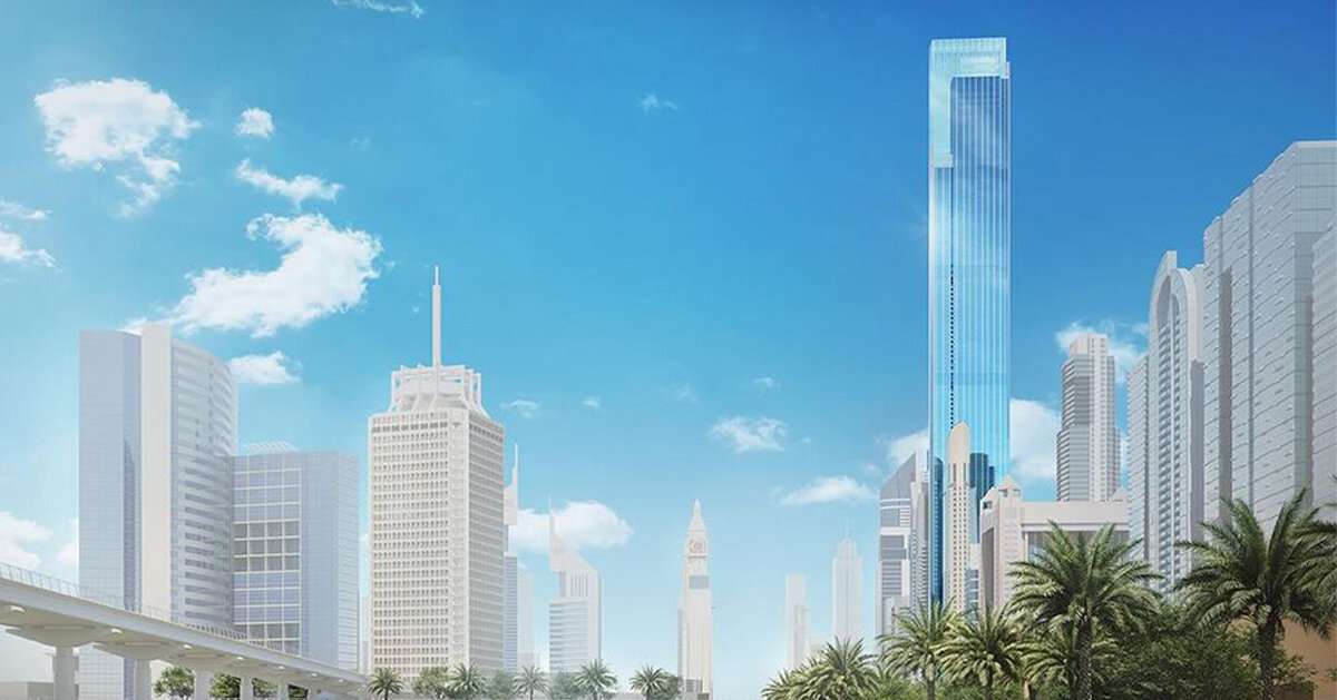 эмиратские башни дубай