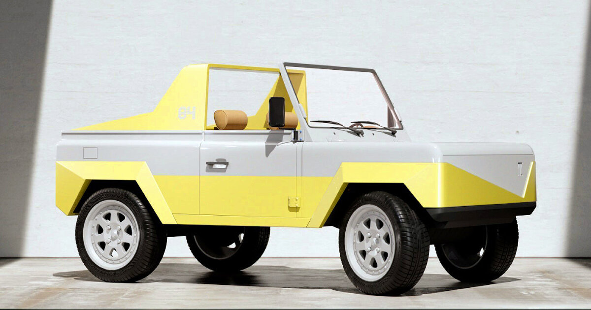 electric SUV olympian model 84 projects its augmented reality display