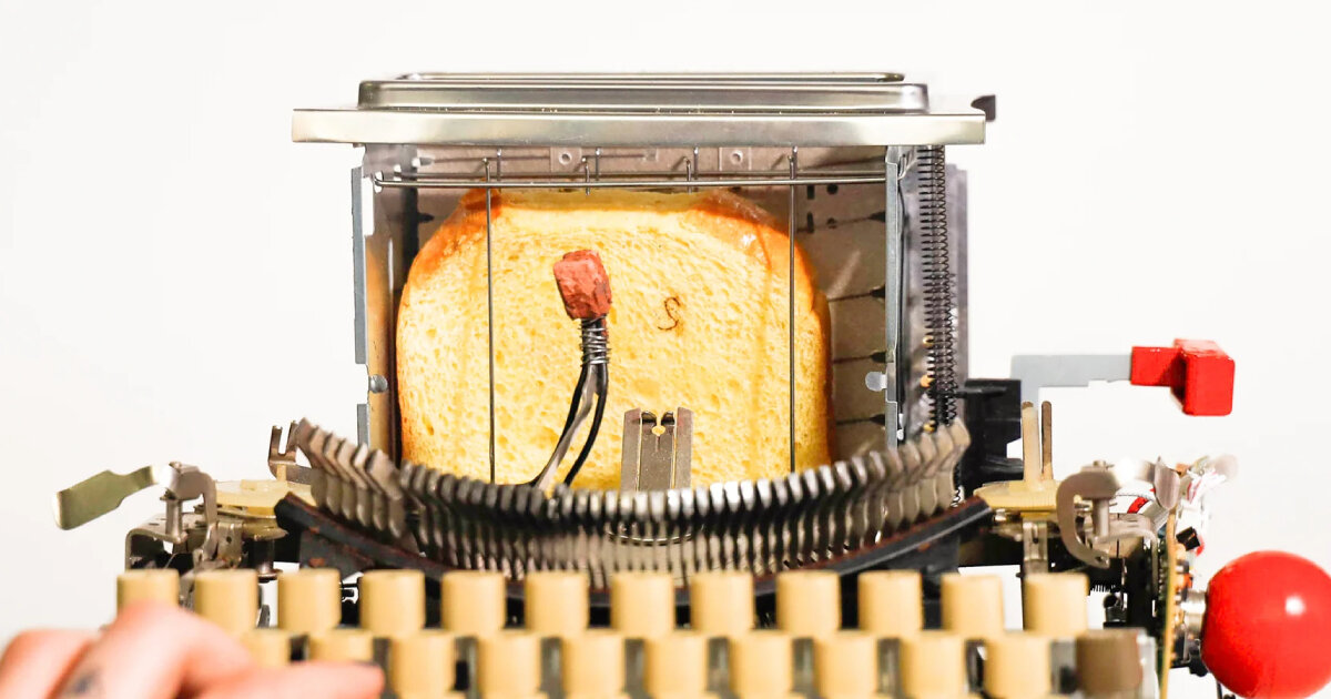 toaster typewriter i