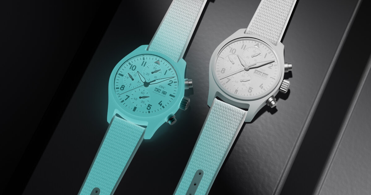IWC's first fully luminous ceramic watch can glow in the dark for over 24 hours - Vimarsana News
