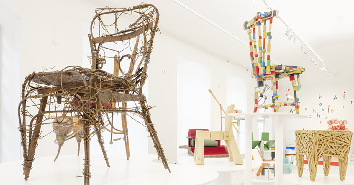 iconic chairs by robert wilson, gaetano pesce, frank gehry & more land at...