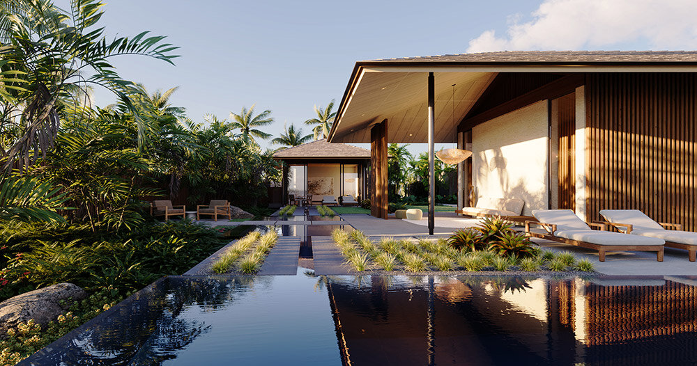 Design Ka Raua eerkes architects designs 'hale hapuna' for kauai's south shore