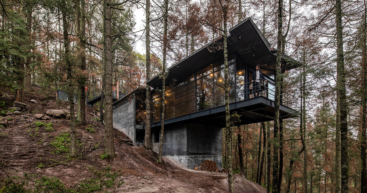casa oruc by saavedra arquitectos connects elevated living with mexico's nature